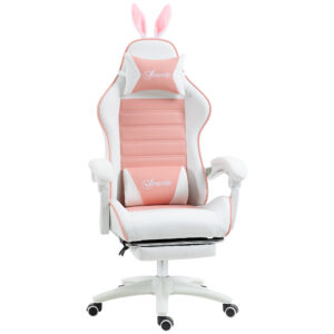 Racing Gaming Chair, Reclining PU Leather Computer Chair