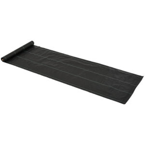 1m x 50m Weed Control Membrane, Heavy Duty Weed Control Barrier Fabric