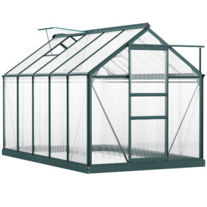 6 x 10ft Polycarbonate Greenhouse